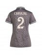 Billige Real Madrid Daniel Carvajal #2 Tredjedrakt Dame 2024-25 Kortermet